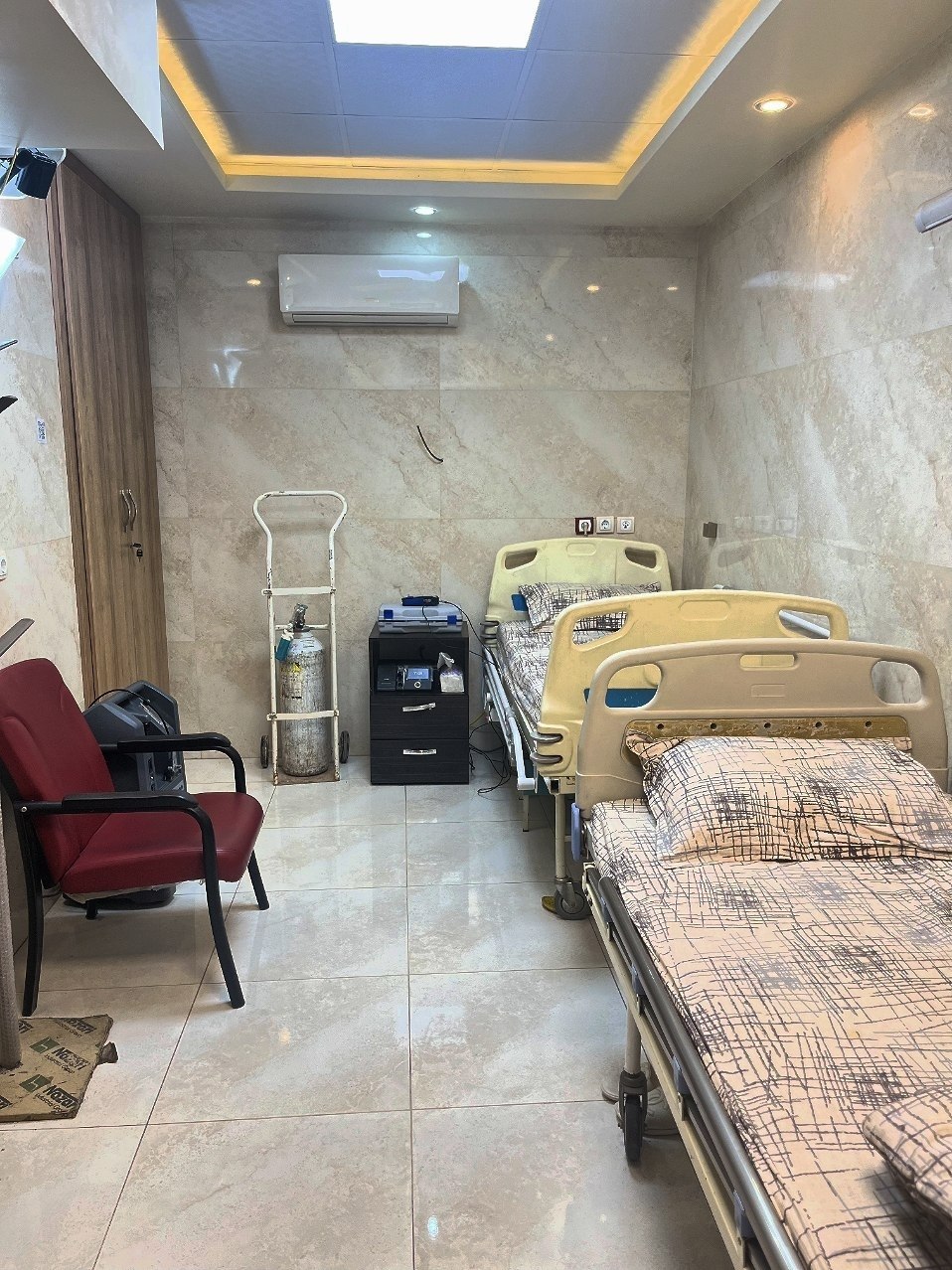 اتاق تست خواب کلینیک بامداد